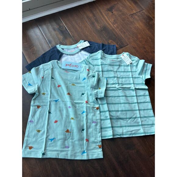Cat and Jack Boys 3T Tee Shirts Pack of 3 Dinosaurs Blue NEW - Picture 6 of 6